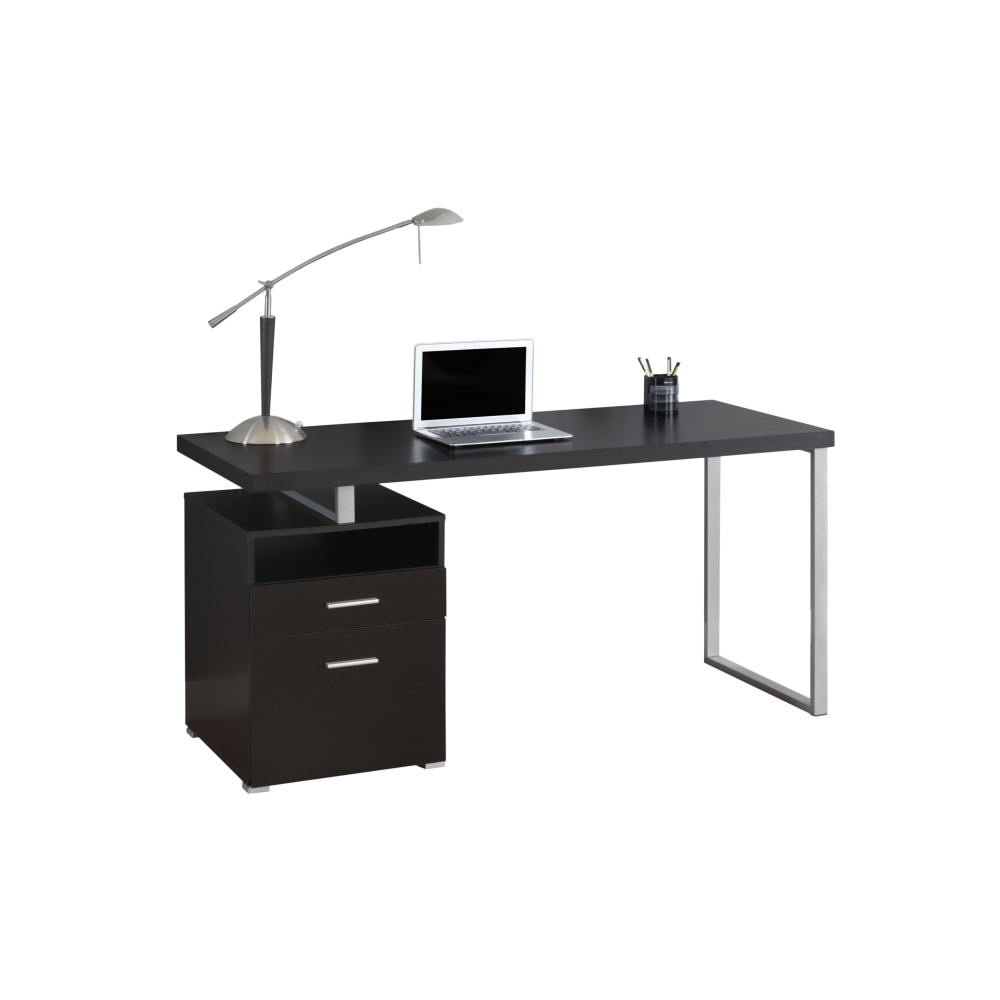 Monarch Specialties Contemporary 60"W Computer Desk With