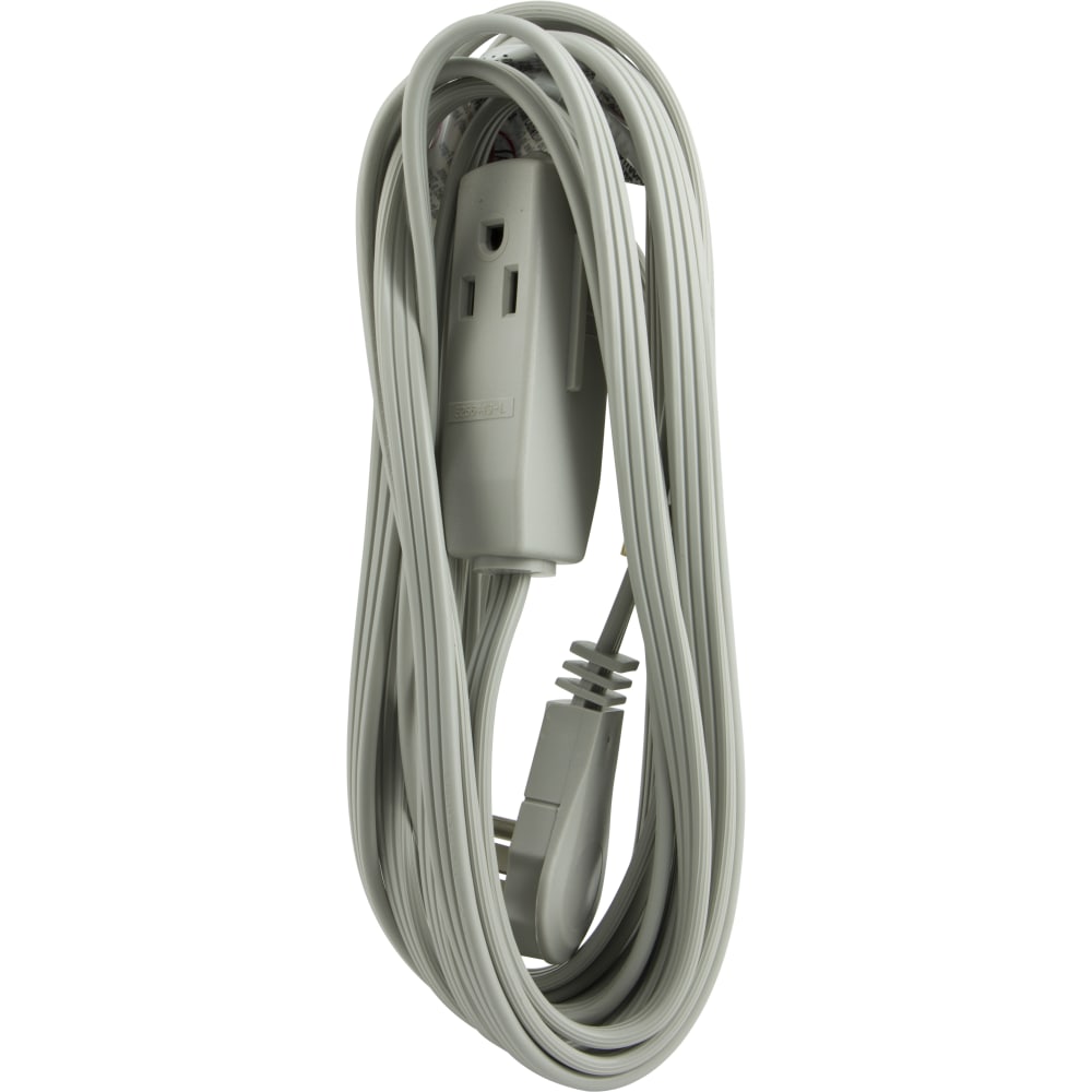 GE 3 Outlet Extension Cord, 15&#x27; Long Cord,