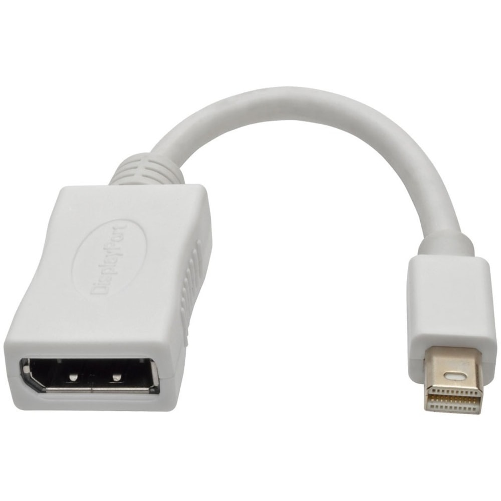 Tripp Lite 6in Mini DisplayPort To DisplayPort Adapter,