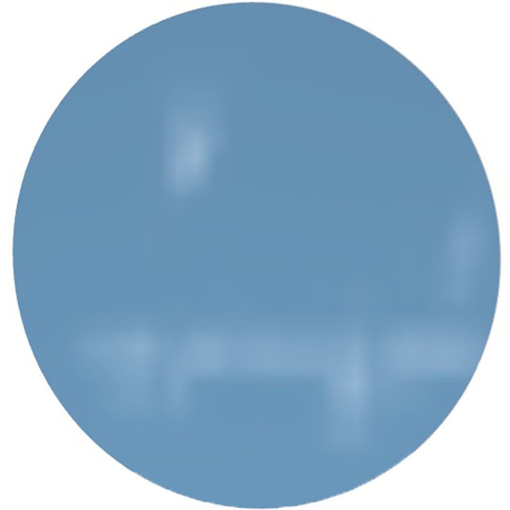 Ghent Coda Low-Profile Circular Magnetic Dry-Erase Glassboard,