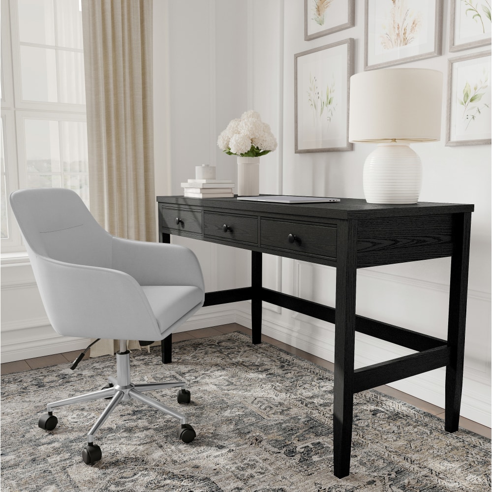 Martha Stewart Rhett Home Office 3 Drawer Desk