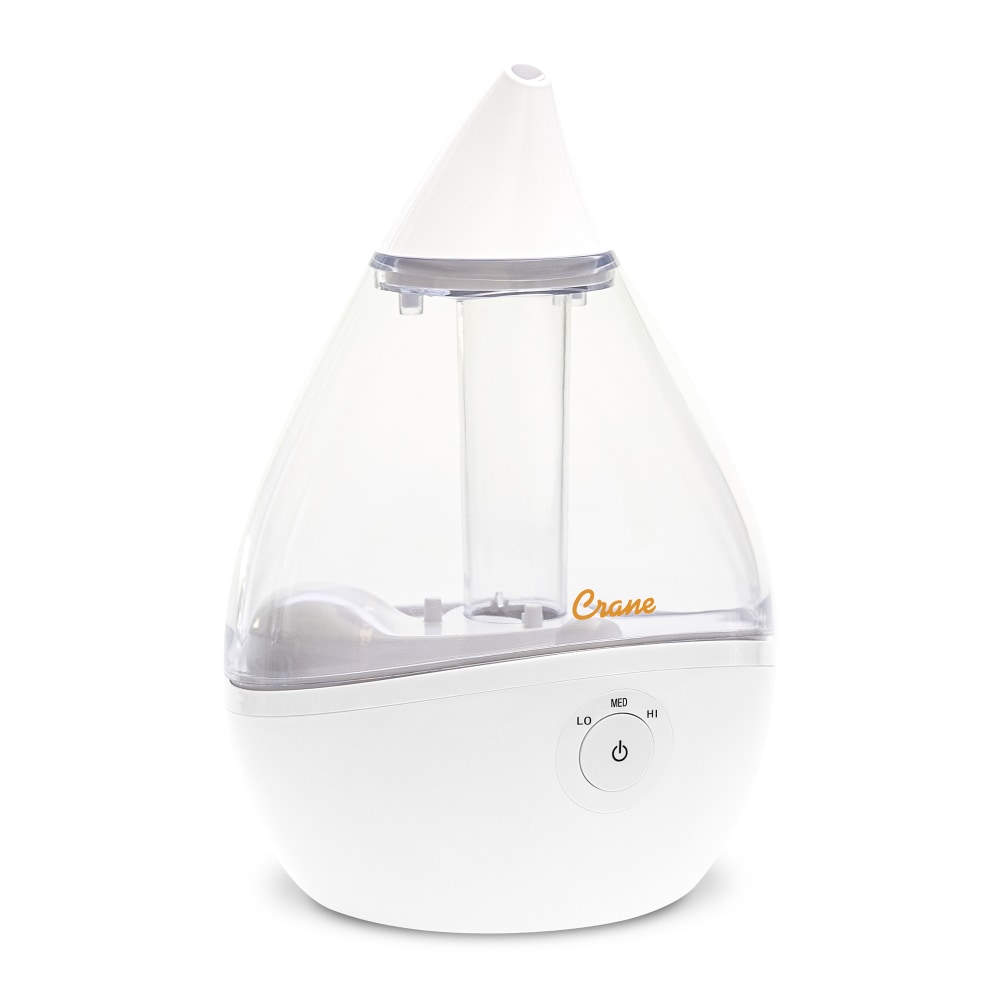 Crane Droplet Ultrasonic Cool Mist Humidifier, 6-3/4"H x