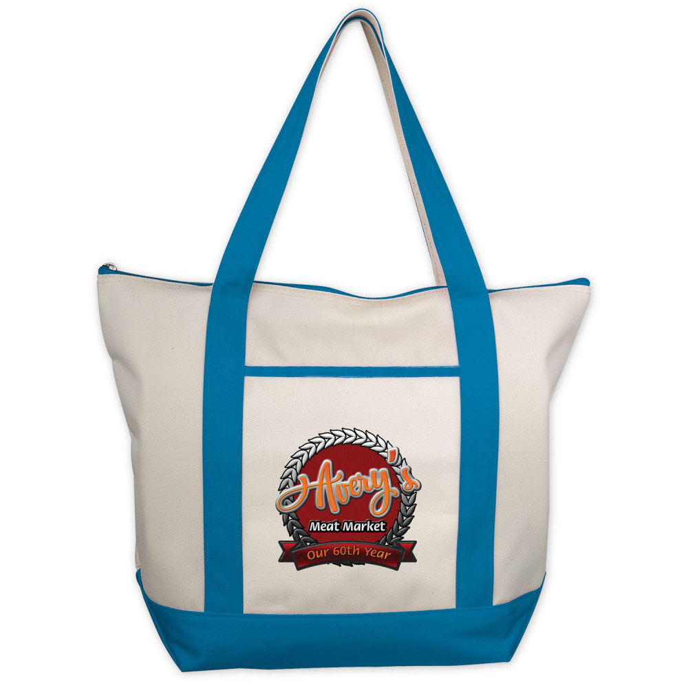 Custom Promotional Embroidered Shopping Bag