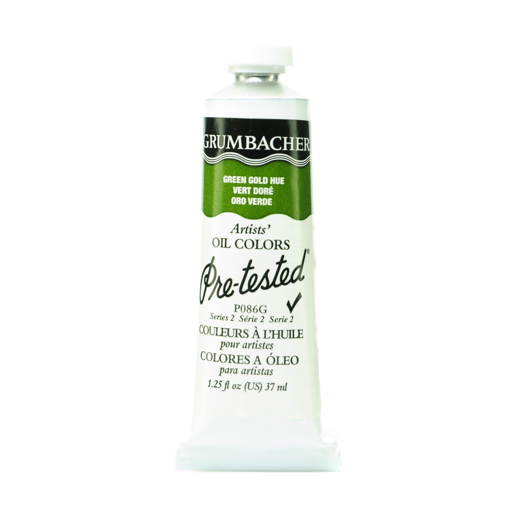 Grumbacher P086 Pre-Tested Artists&#x27; Oil Colors, 1.25 Oz,