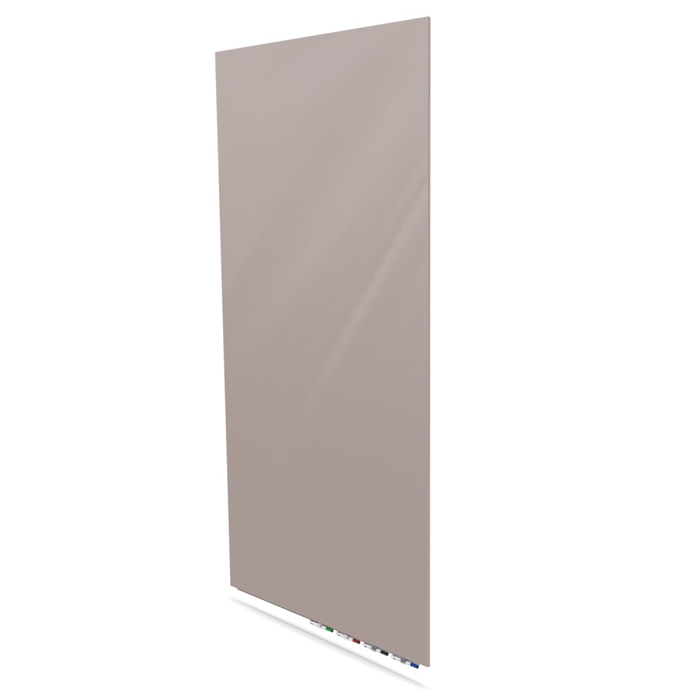 Ghent Aria Low-Profile Magnetic Glass Whiteboard, 36" x