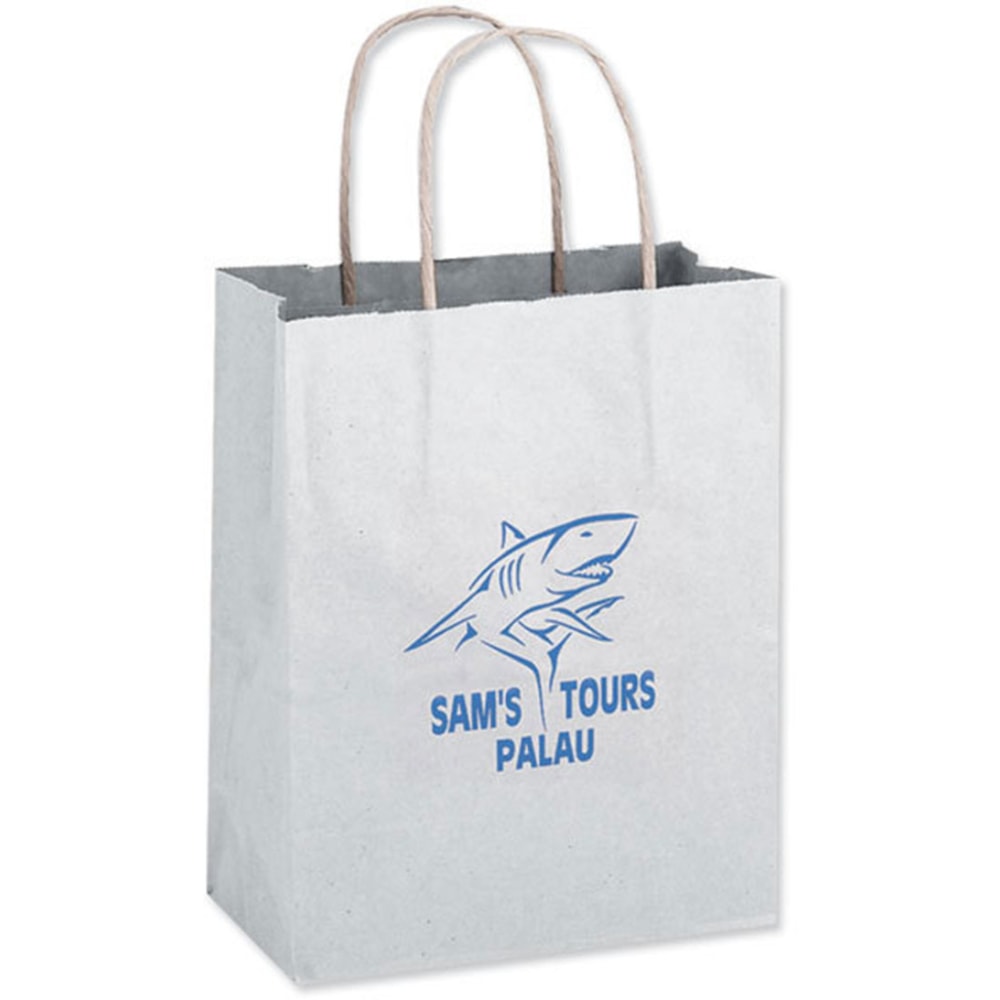 Custom Promotional Paper Shopping Bags, 10" x 5"