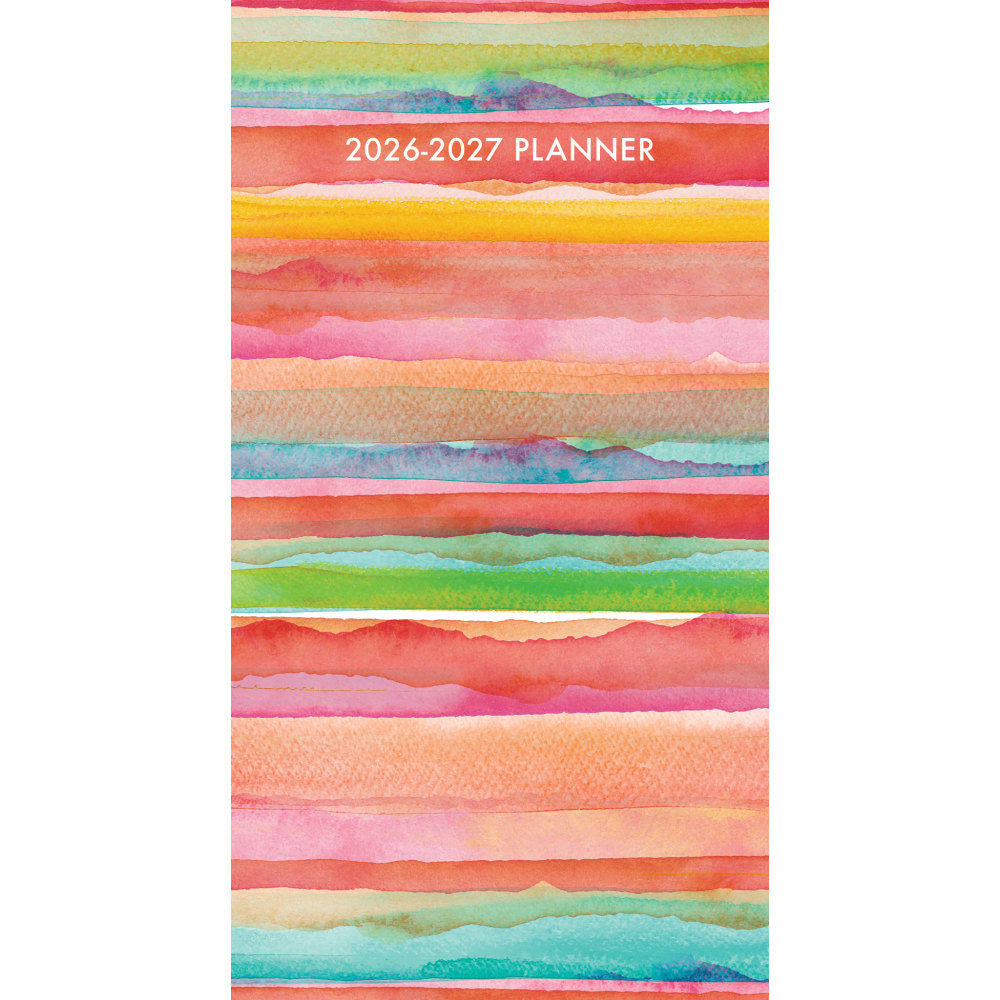 2026-2027 Willow Creek Press 2-Year Monthly Checkbook/Calendar,