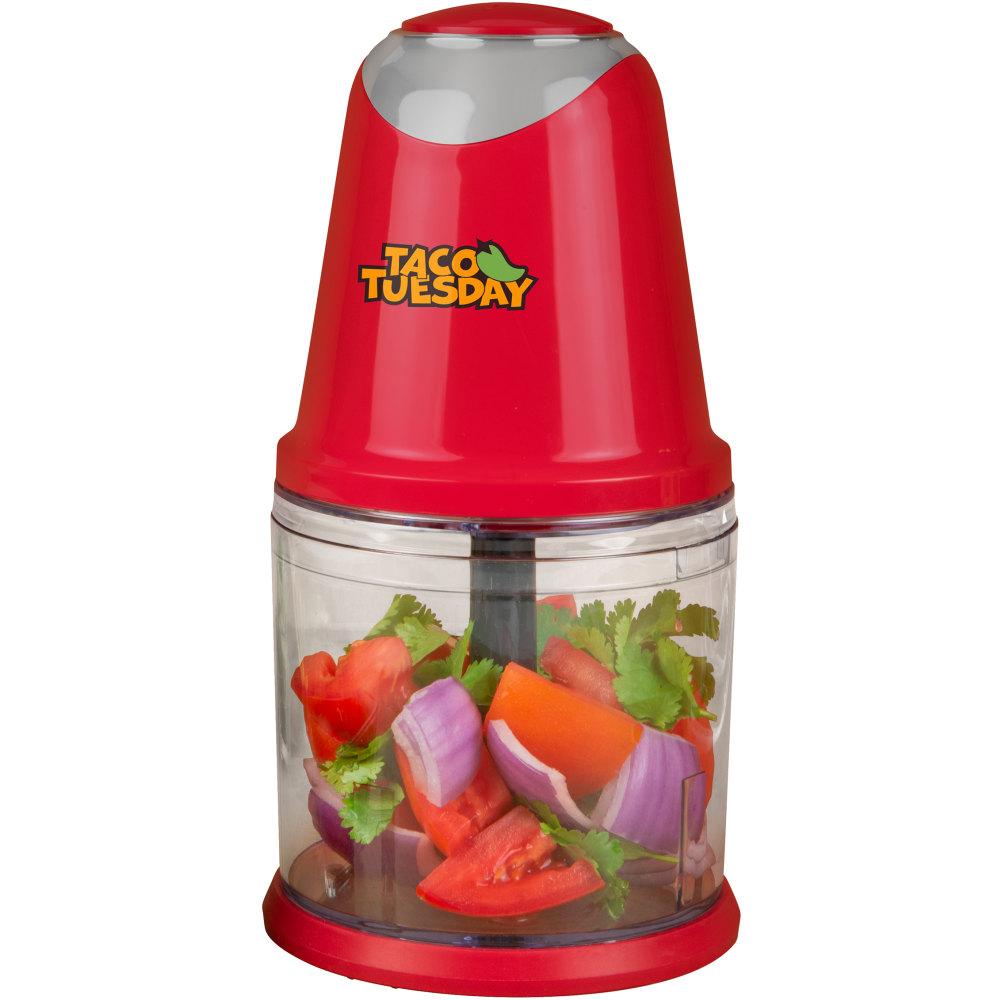 Taco Tuesday Salsa & Guacamole Chopper, 10”H x