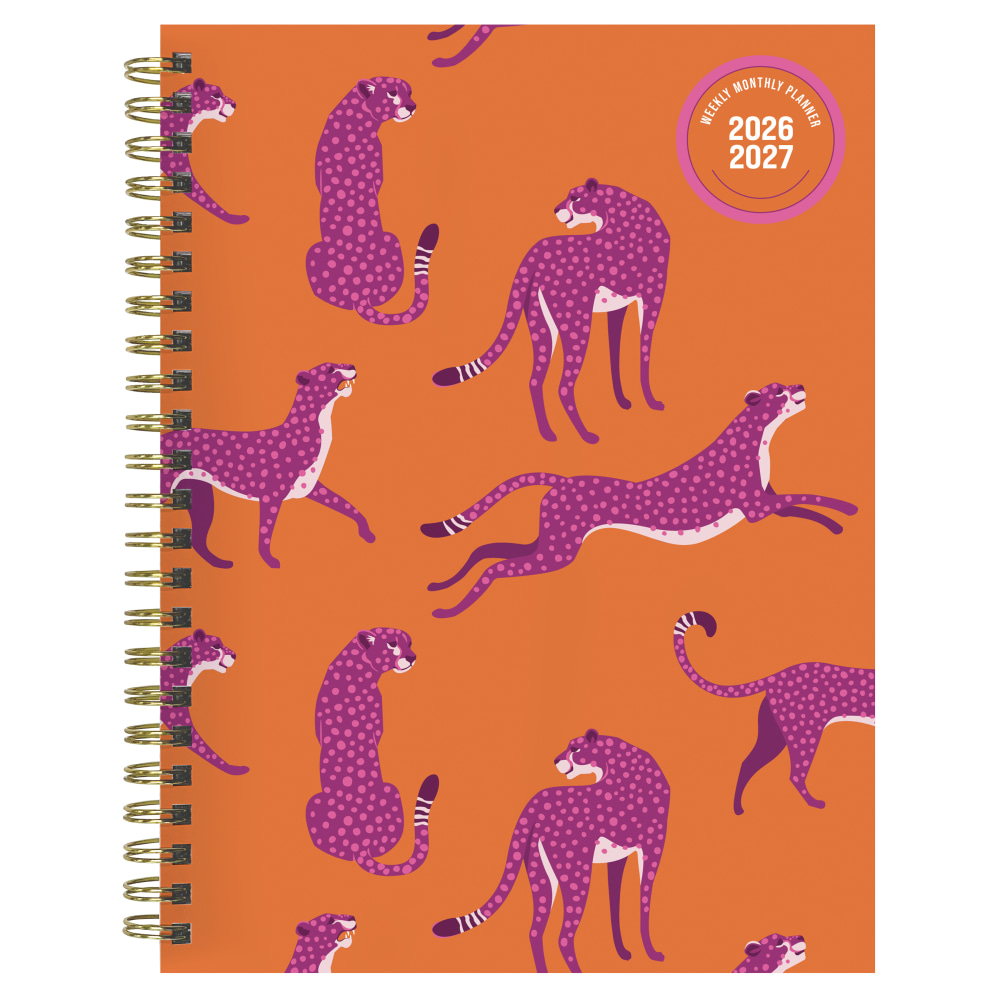 2026-2027, TF Publishing Spicy Cat Medium Weekly Monthly