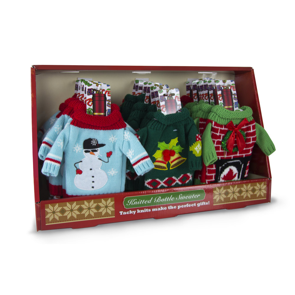 DM Merchandising Uncle Bob&#x27;s Ugly Knit Bottle Sweater