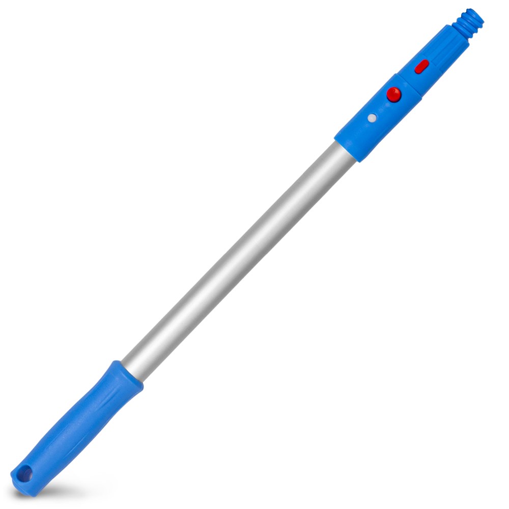 Gritt Commercial Aluminum Pole With Click/Lock Adapter Cone,