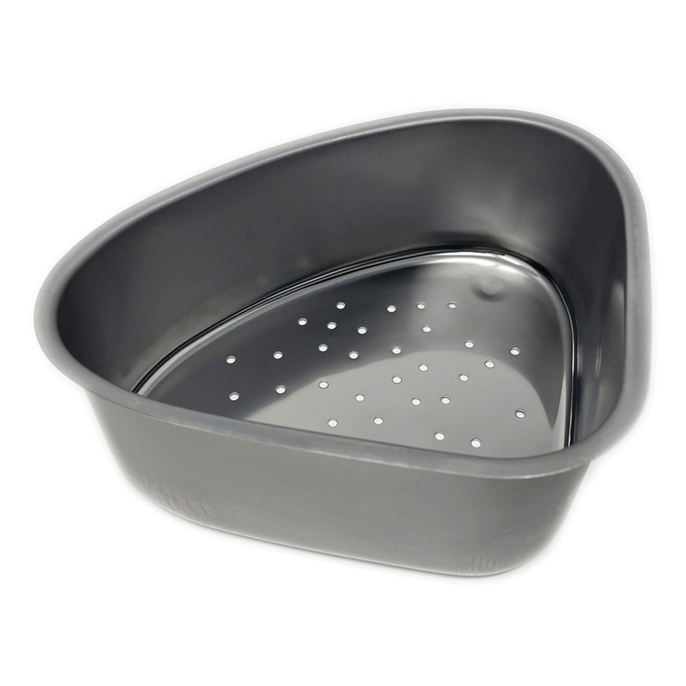 Better Houseware Stainless-Steel Corner Sink Strainer,