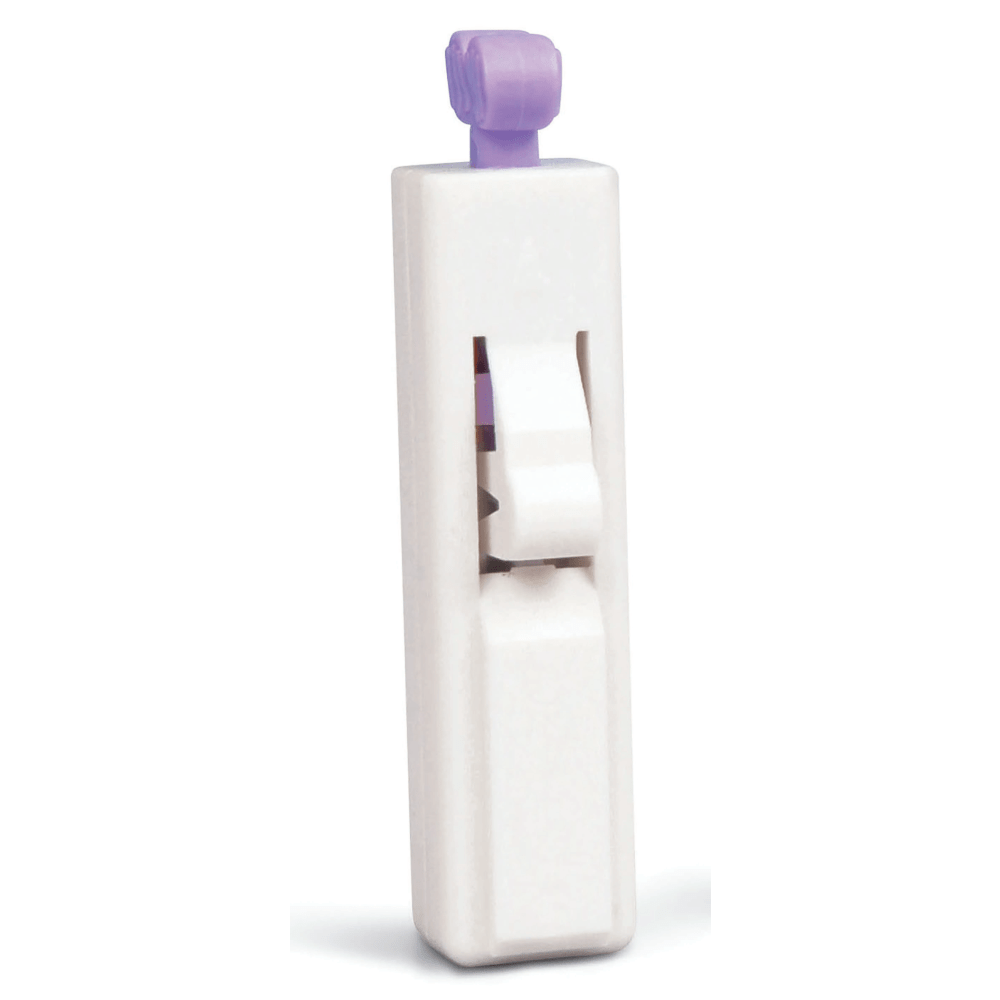 Medline Side-Button Safety Lancets, 28 Gauge x 1.8
