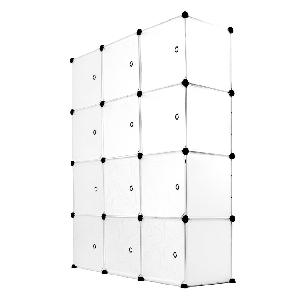 Mount-It! Work-It WI-40 Modular Cube Storage, Large Size,