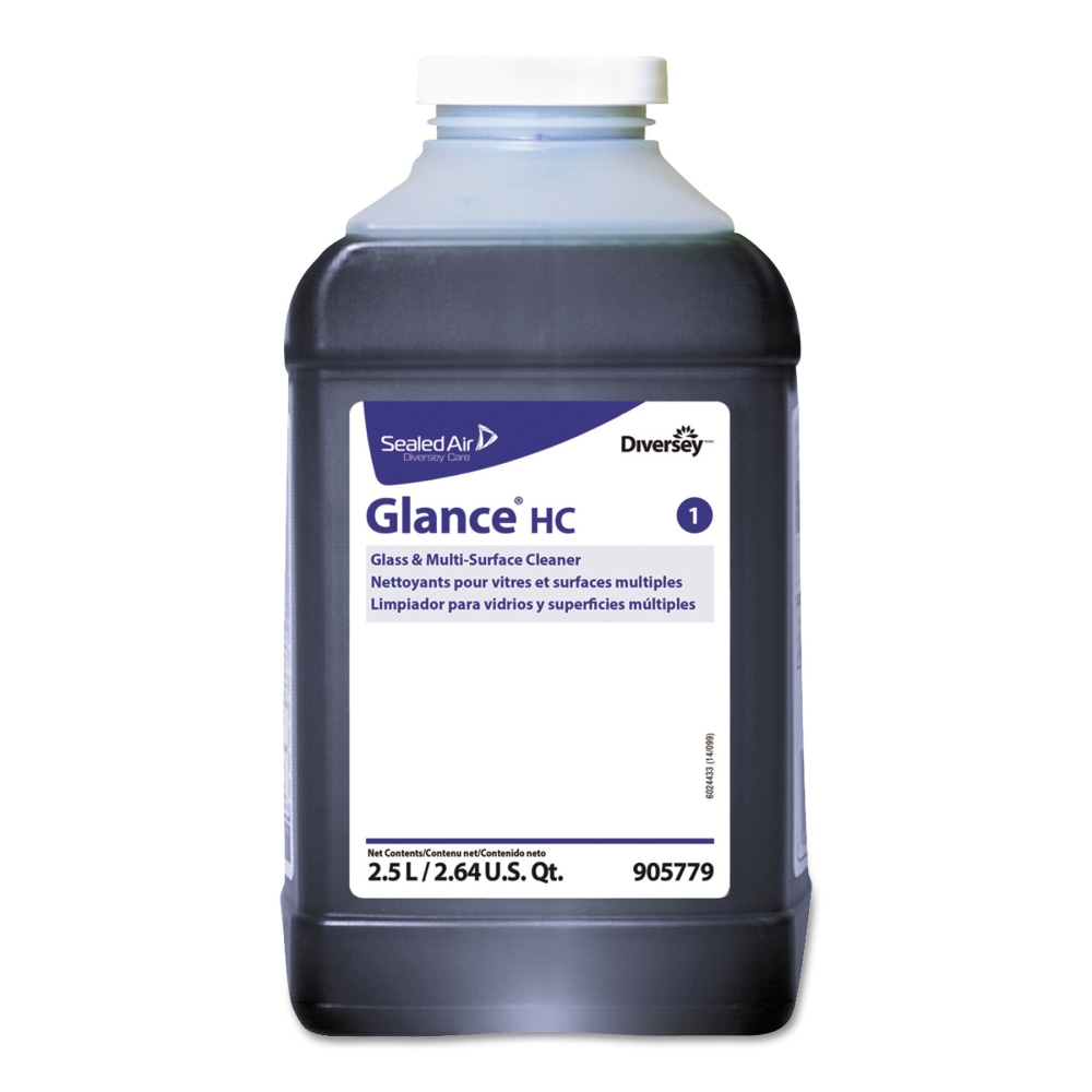 Diversey™ Glance® Glass And Multi-Surface Cleaner, Ammonia Scent,