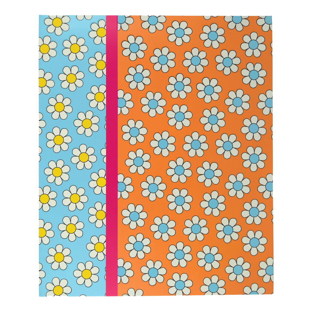 Top Flight Fashion 2-Pocket Folder, 9-7/8" x 11-13/16",