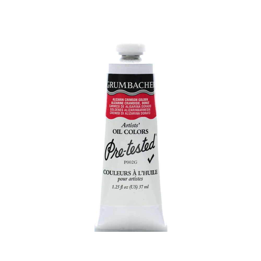 Grumbacher P002 Pre-Tested Artists' Oil Colors, 1.25 Oz,