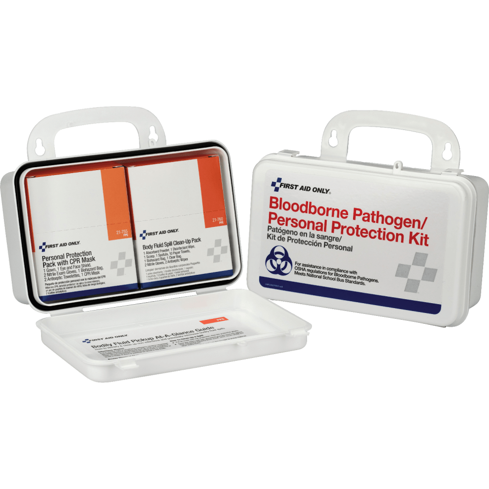 First Aid Only® Bloodborne Pathogen/Personal Protection Kit,