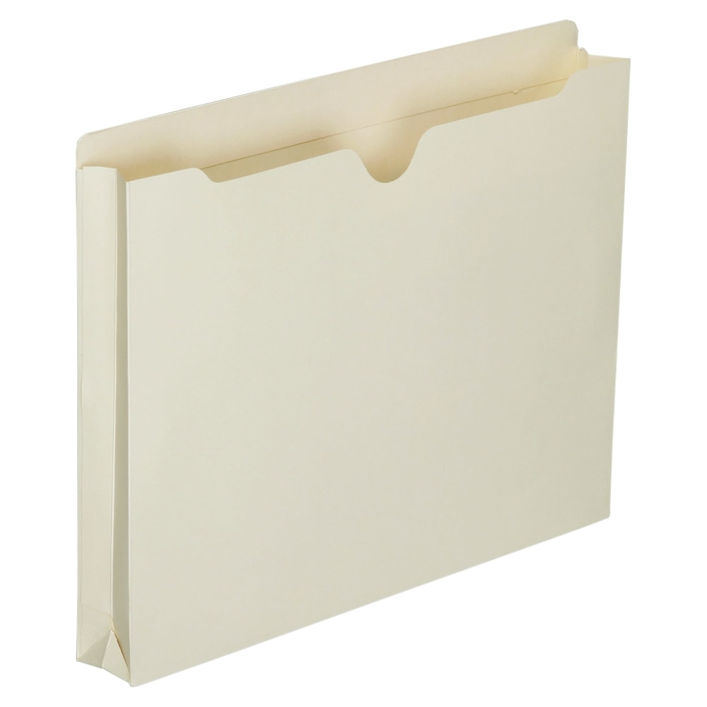 SKILCRAFT® Manila Double-Ply Tab Expanding File Jackets, 1