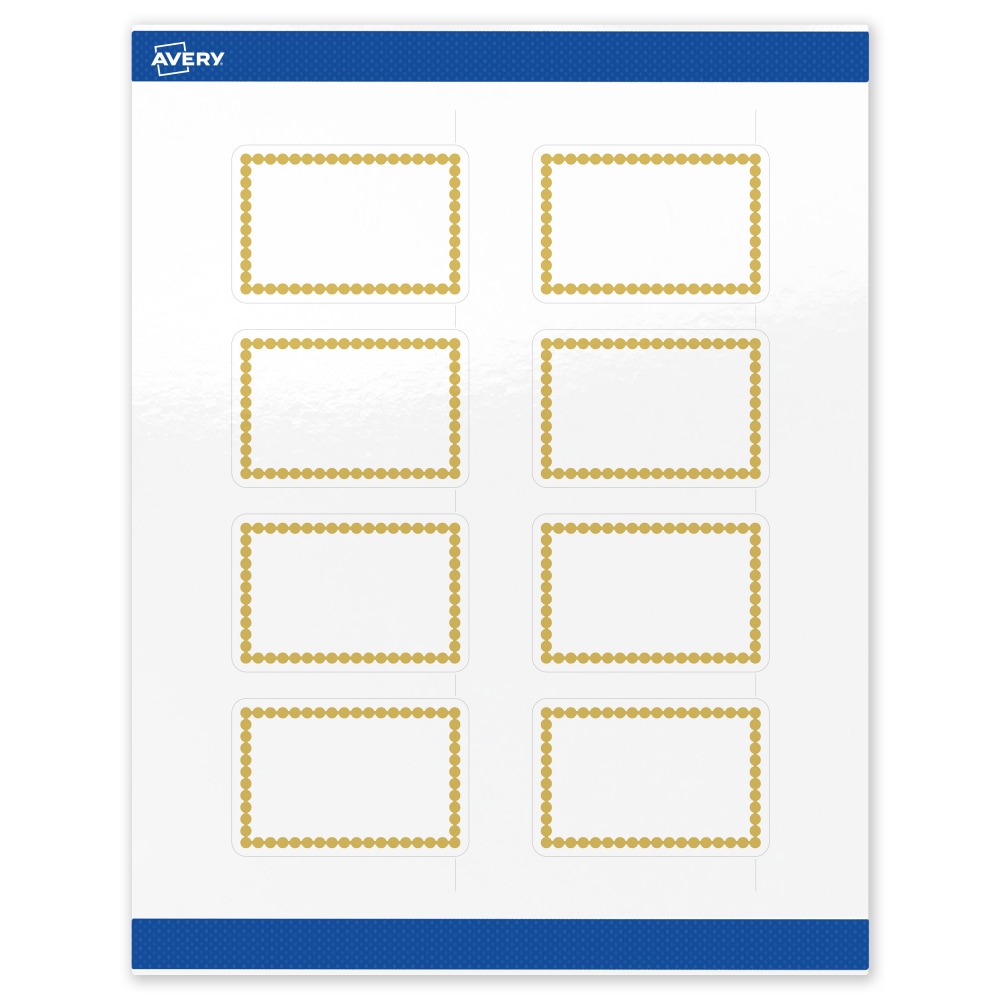 Avery® Print-To-The-Edge Labels & Sure Feed®,