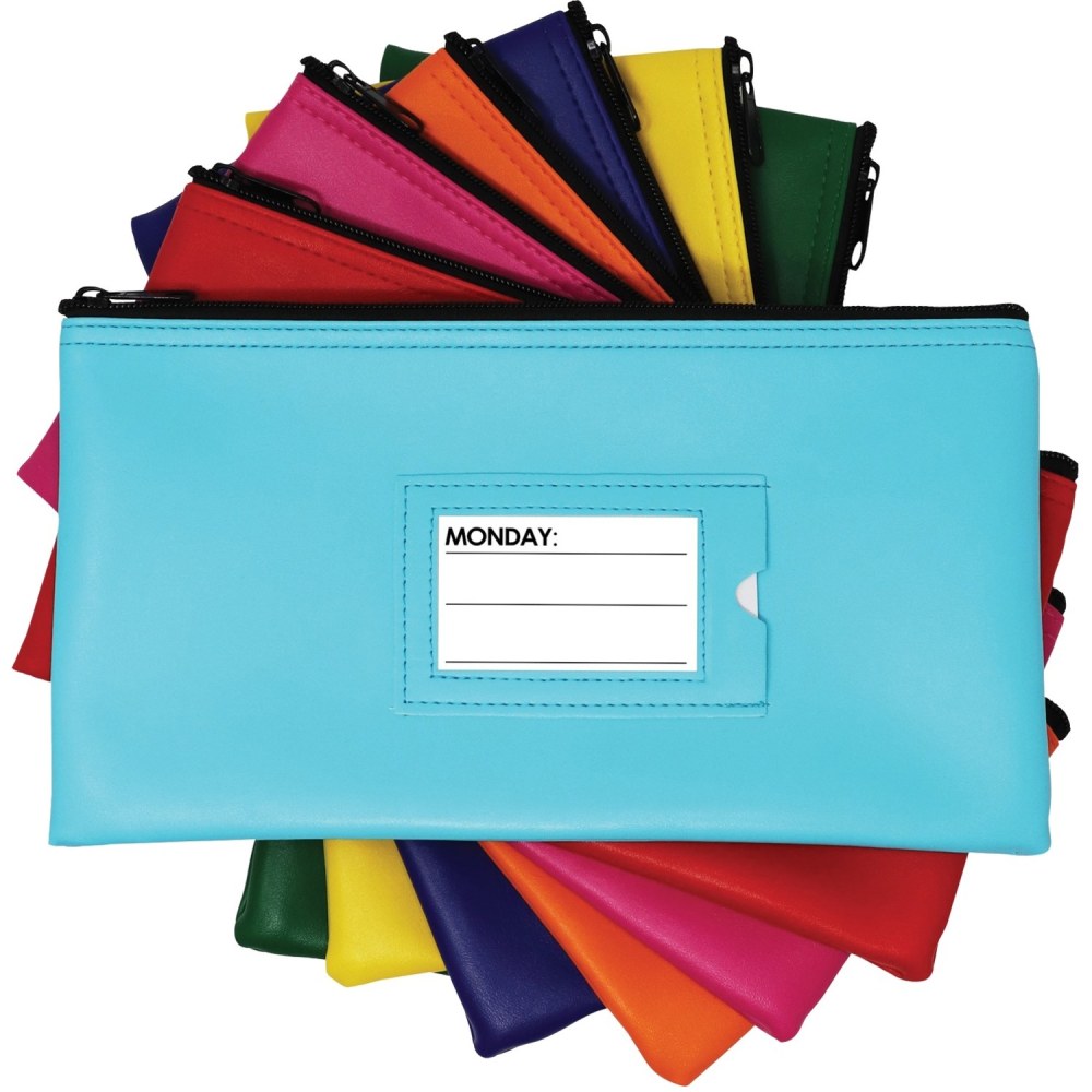Nadex Coins 7 Day Bank Deposit Bags, Mulitcolor