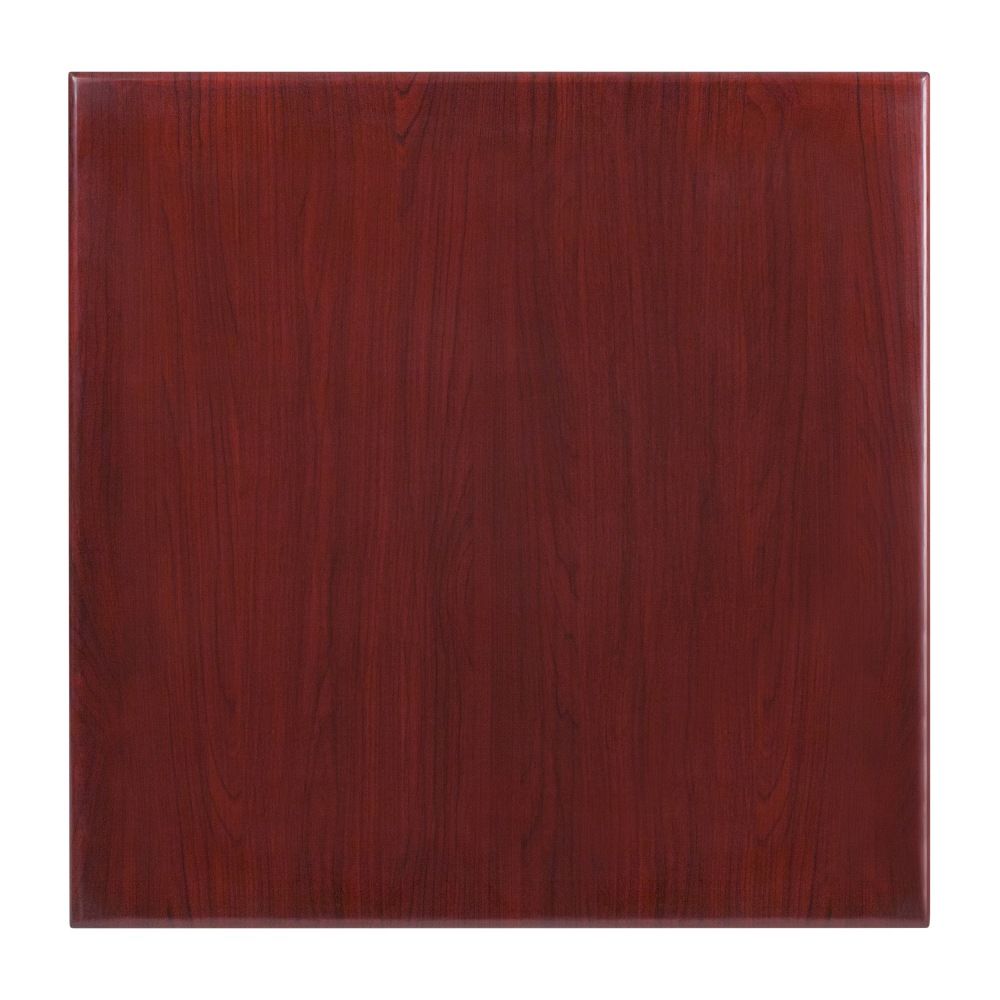 Flash Furniture High-Gloss Resin Square Table Top With