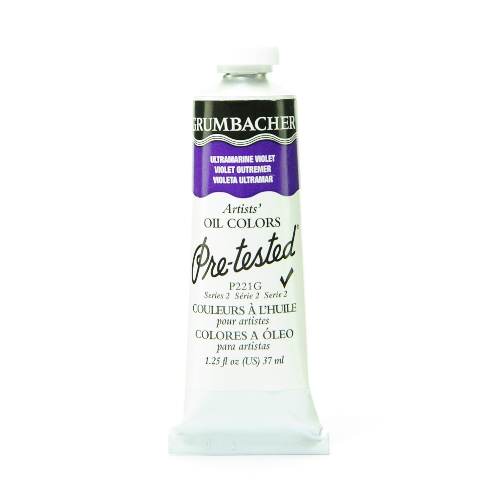 Grumbacher P221 Pre-Tested Artists&#x27; Oil Colors, 1.25 Oz,