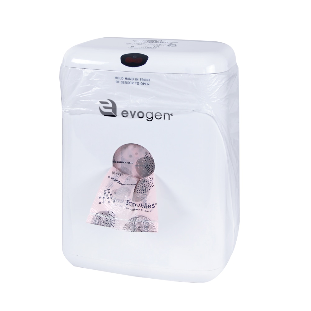 Hospeco EvoGen No Touch ABS Combination Waste Receptacle,