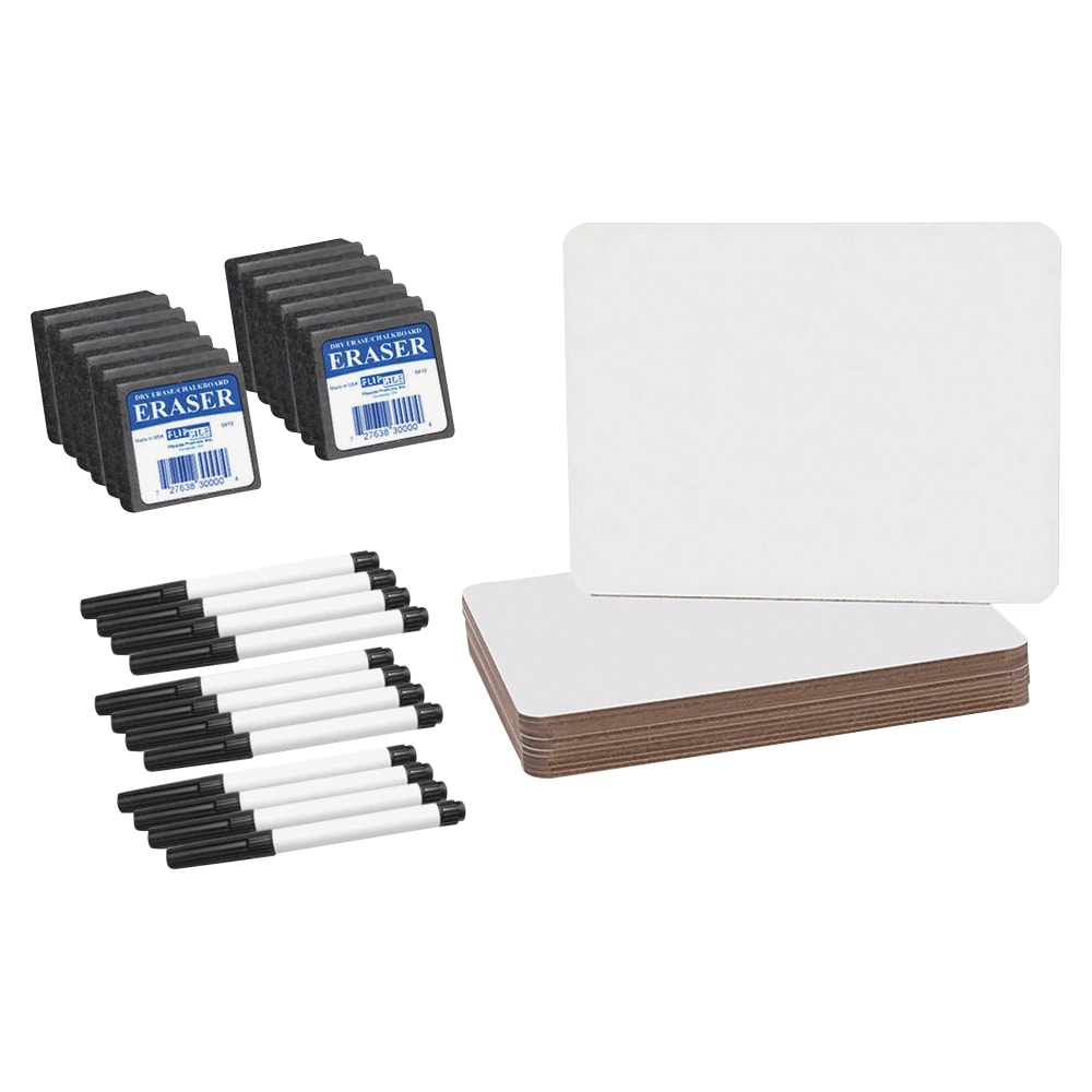 Flipside Nipped Corners Plain Unframed Non-Magnetic Dry-Erase