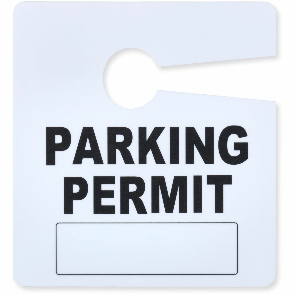 Tatco Information Sign - 2.8"x 3" - Rectangular