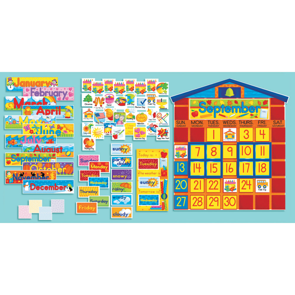 Scholastic Teacher Resources All-In-One Schoolhouse Calendar
