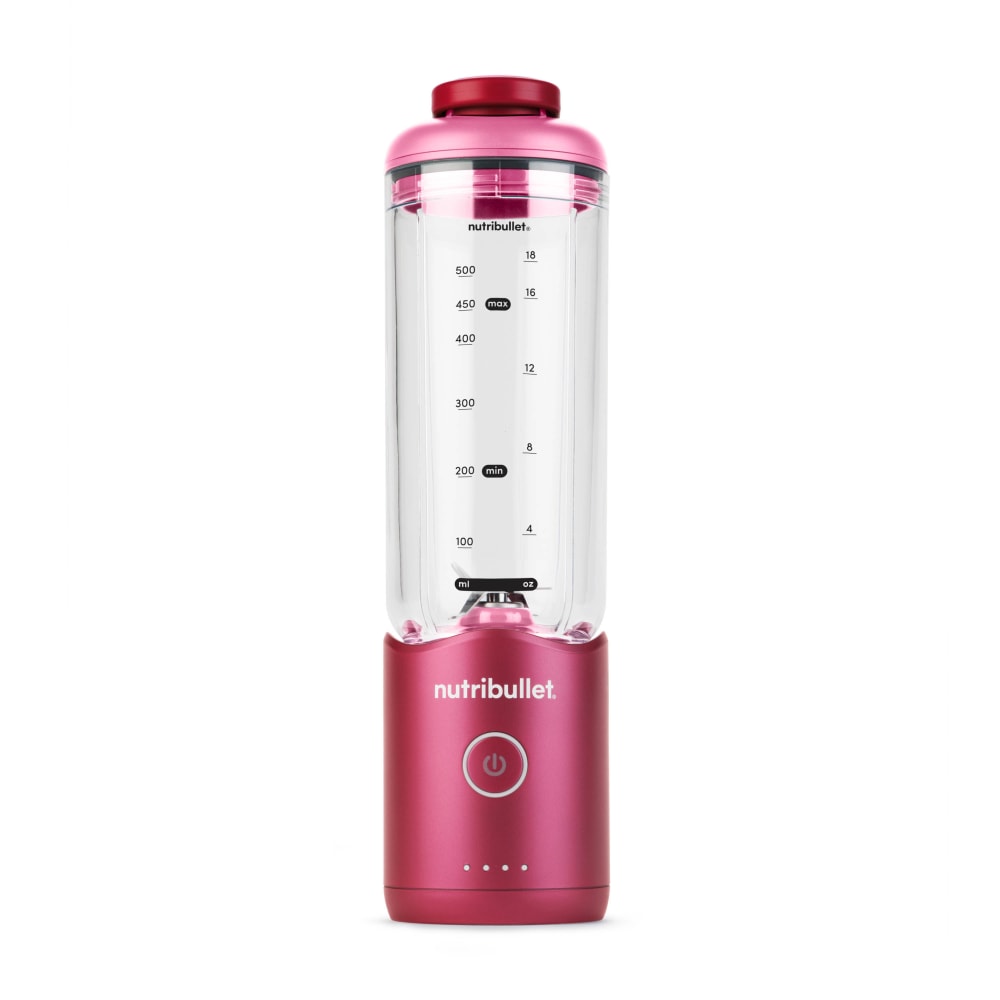 Nutribullet Flex Portable Blender, 22.4 Oz, Ruby Red,