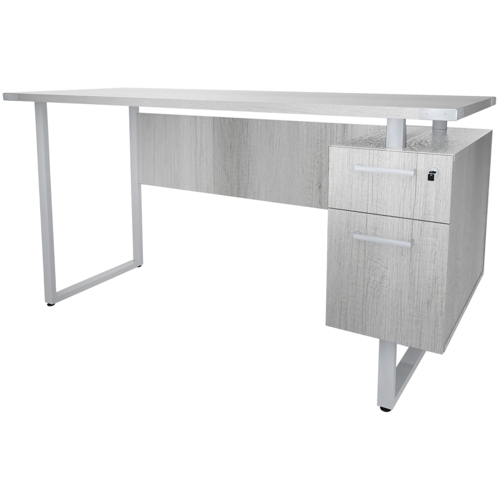 Safco® Mirella SOHO 63"W Writing Desk With Pedestal,