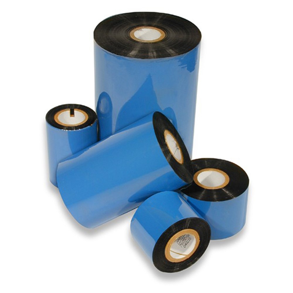 Zebra® TR4085Plus Black Wax Resin Ribbons, Pack Of