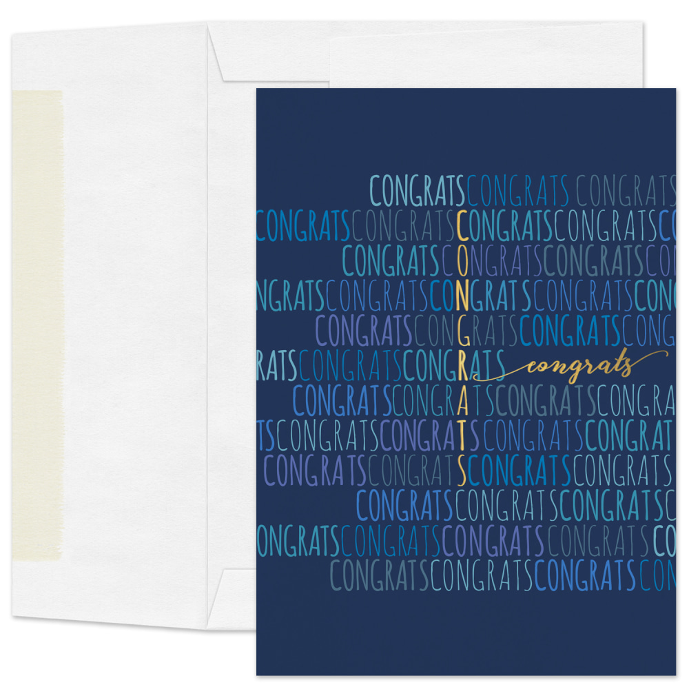 Custom Full-Color All Occasion Congratulations Cards And