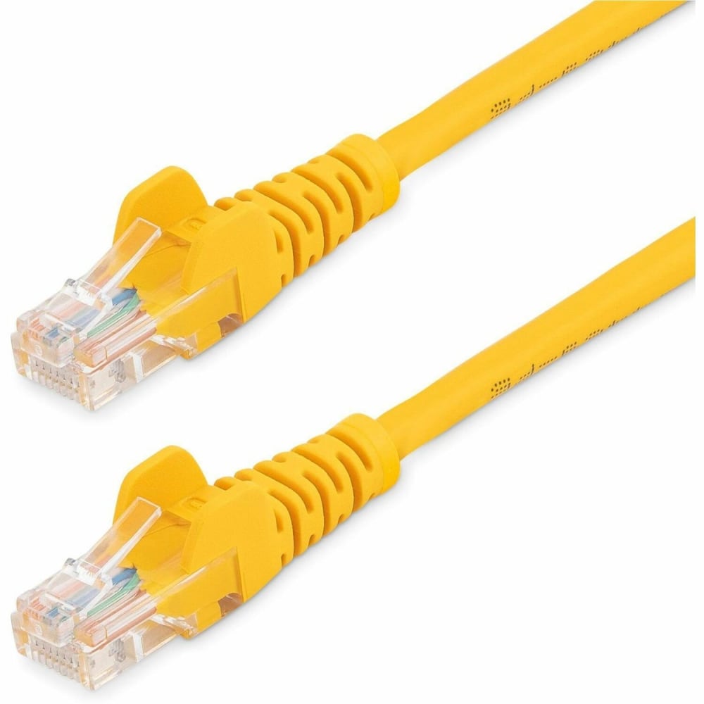 StarTech.com Cat5e Snagless UTP Patch Cable, 3', Yellow