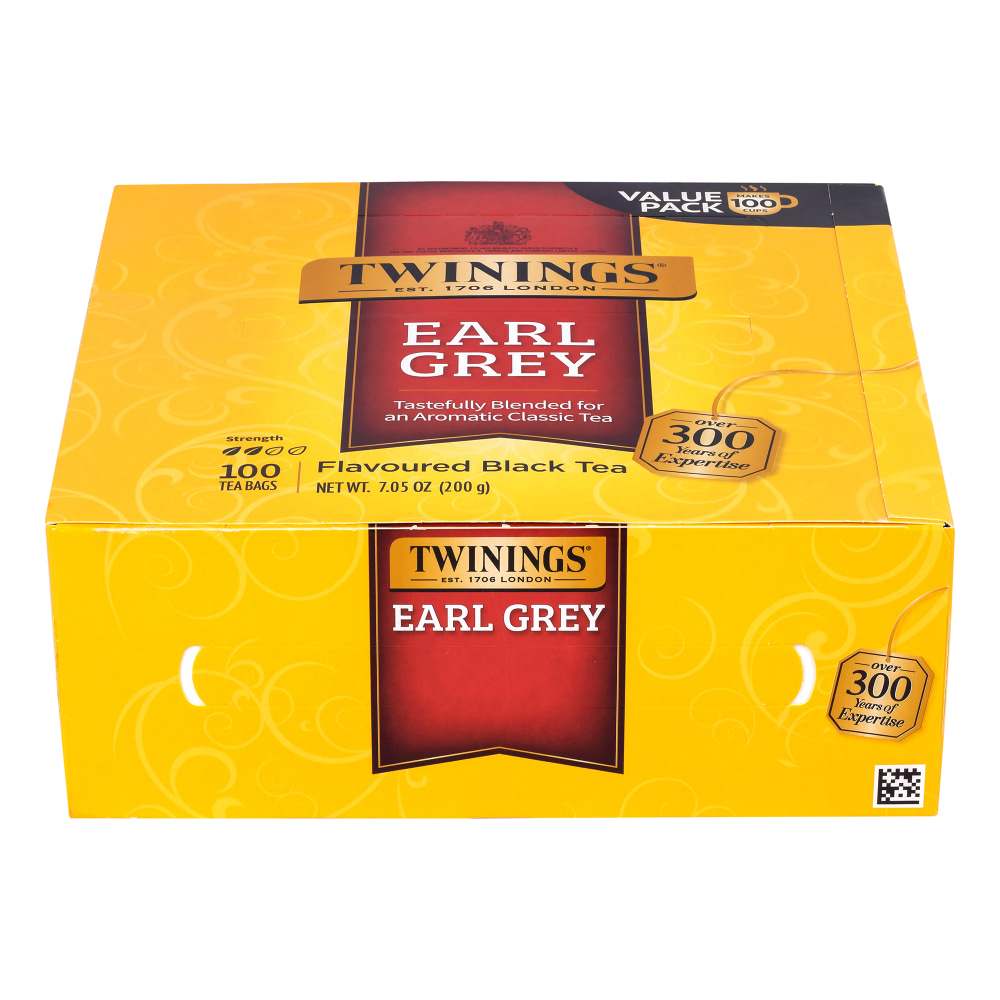 Twinings Earl Grey Black Tea Bags, Pack Of