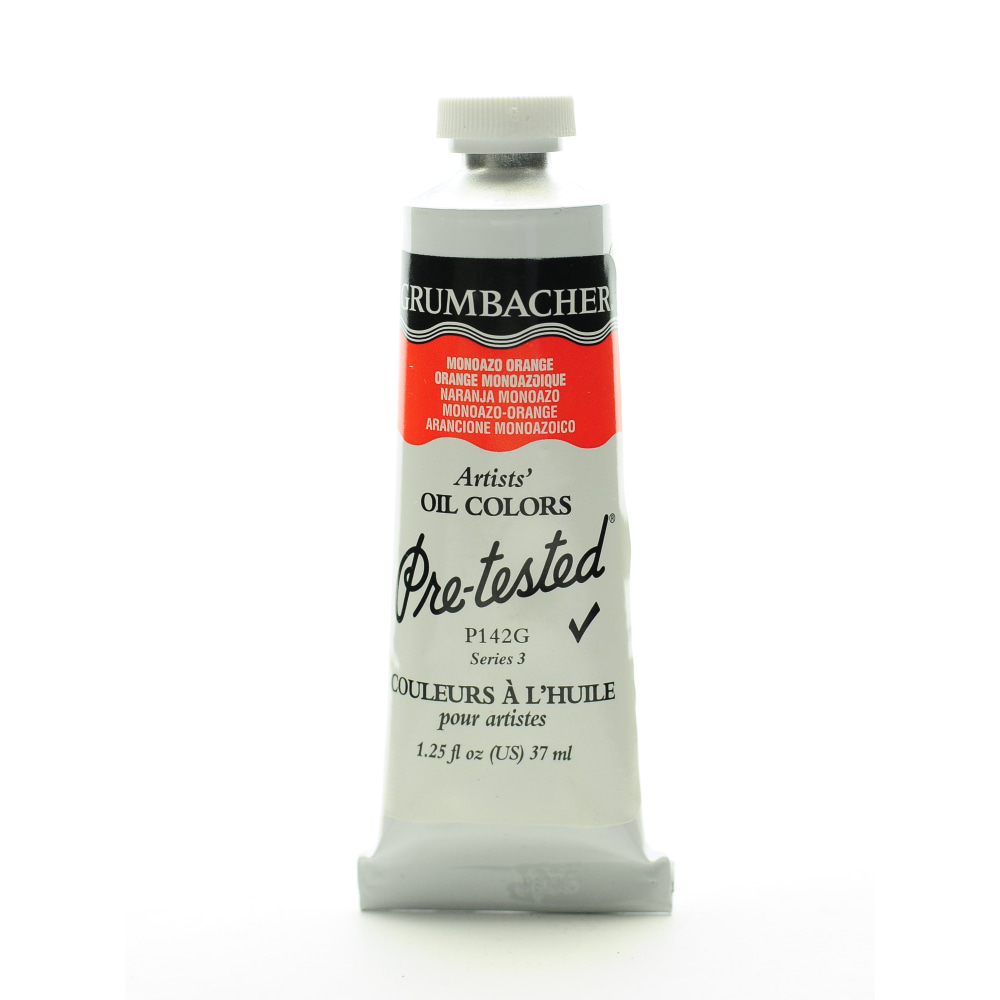 Grumbacher P142 Pre-Tested Artists&#x27; Oil Colors, 1.25 Oz,