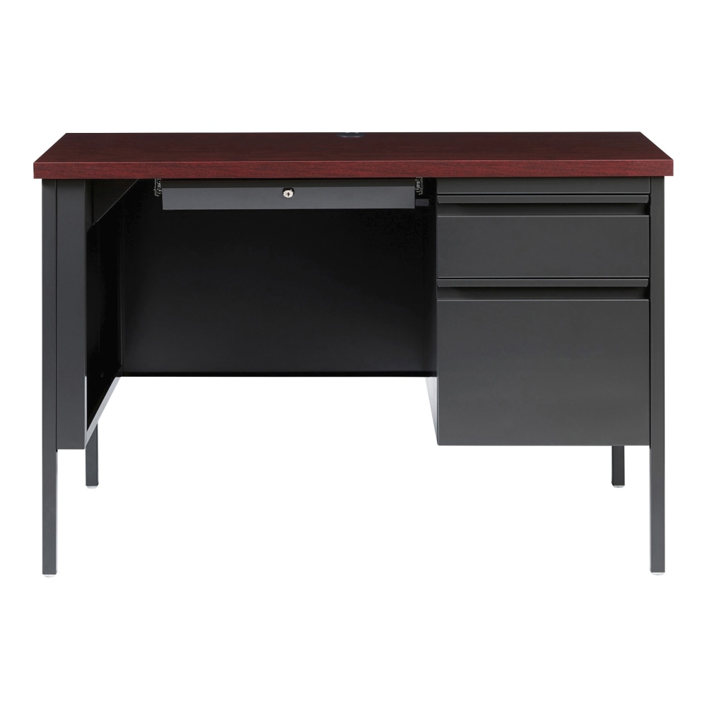 Lorell® Fortress Steel Right-Pedestal Teacher&#x27;s Computer