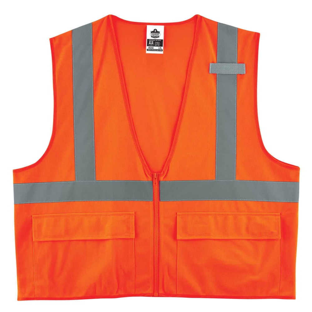 Ergodyne GloWear Safety Vest, Standard Solid, Type-R Class
