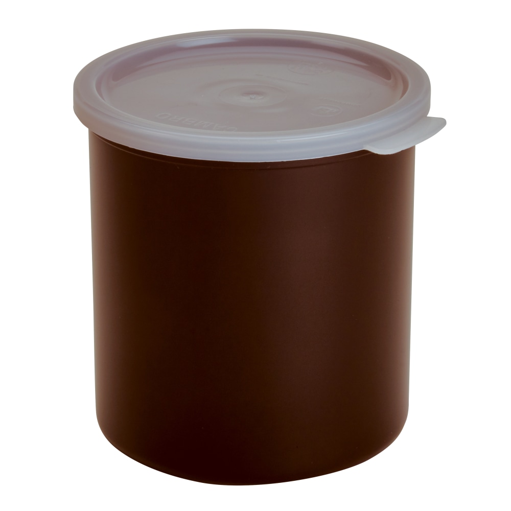Cambro Deli Crocks, 2.7 Qt, Reddish Brown, Pack