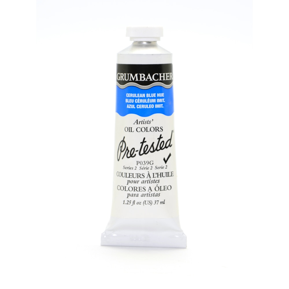 Grumbacher P039 Pre-Tested Artists&#x27; Oil Colors, 1.25 Oz,