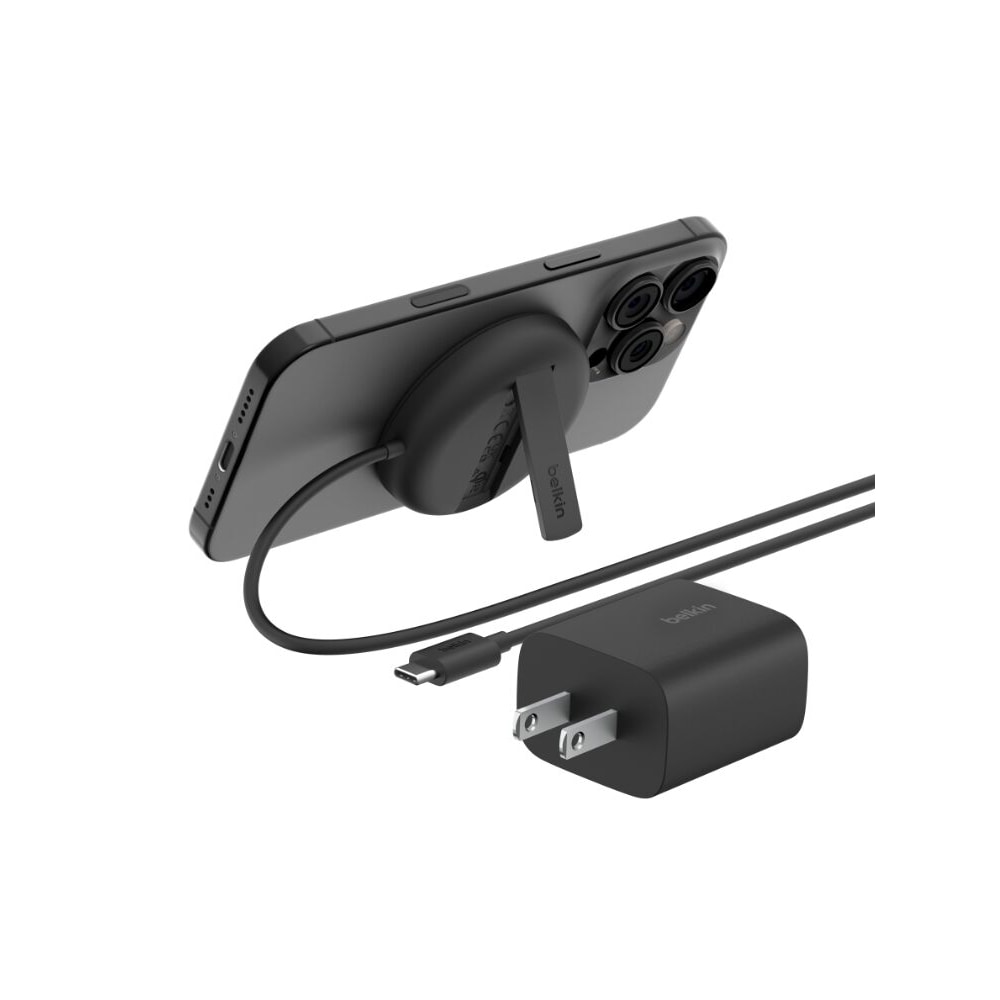 Belkin BoostCharge Pro Magnetic Wireless Charging Pad, Black,