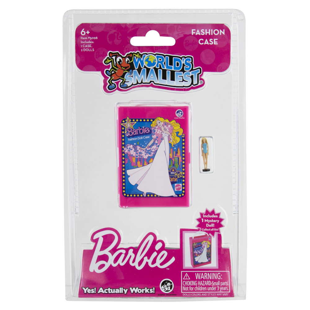 Super Impulse World&#x27;s Smallest Barbie Fashion Case, 2"