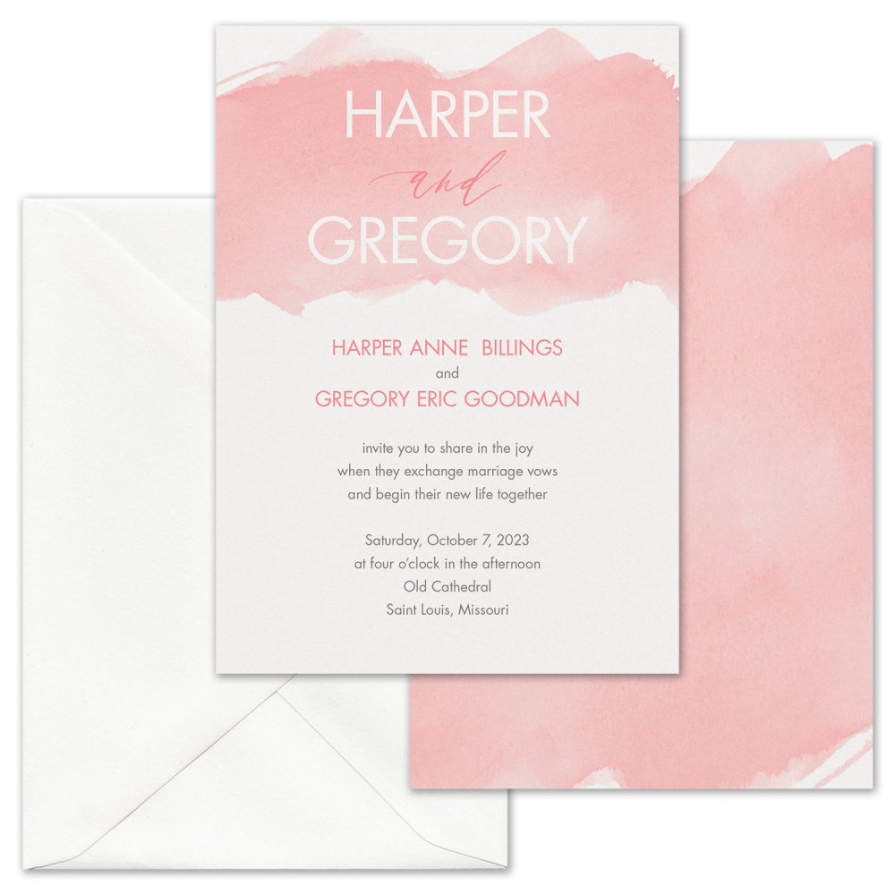 Custom Shaped Wedding & Event Invitations With Envelopes,