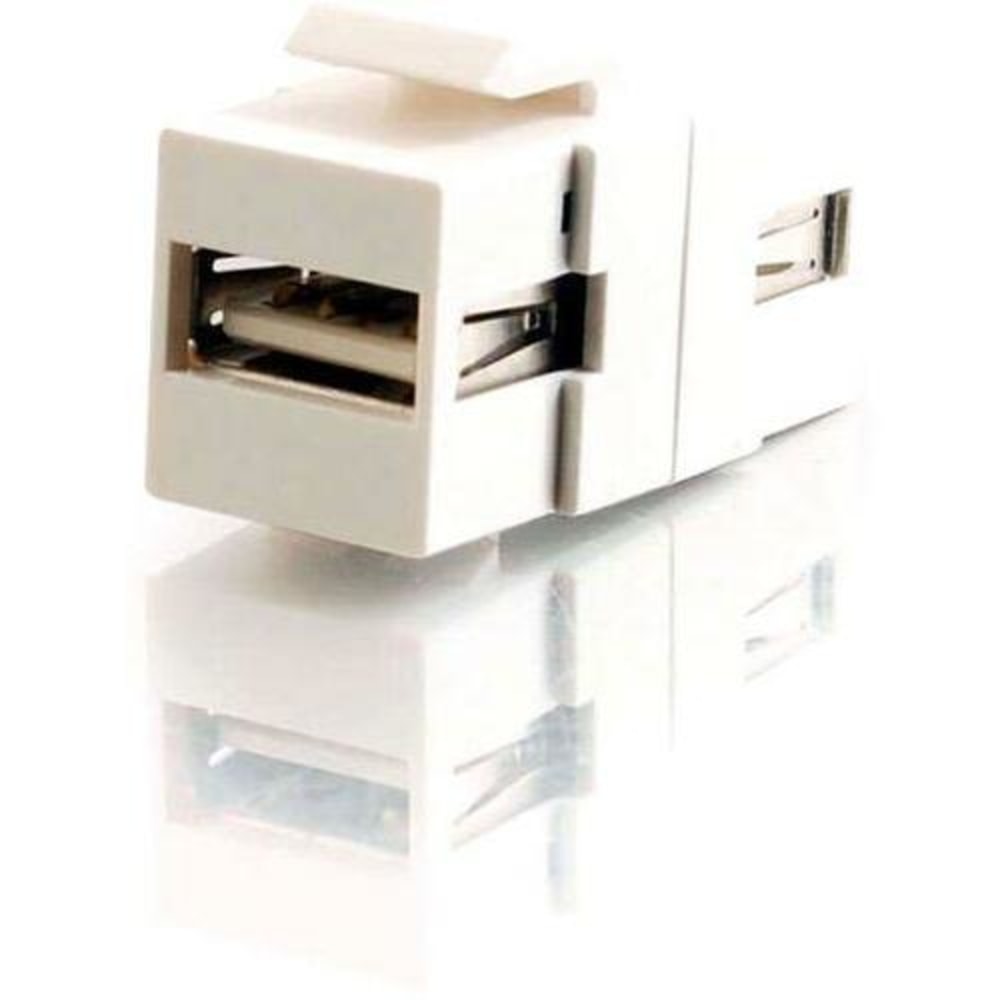 C2G Snap-In USB A/A Female Keystone Insert Module