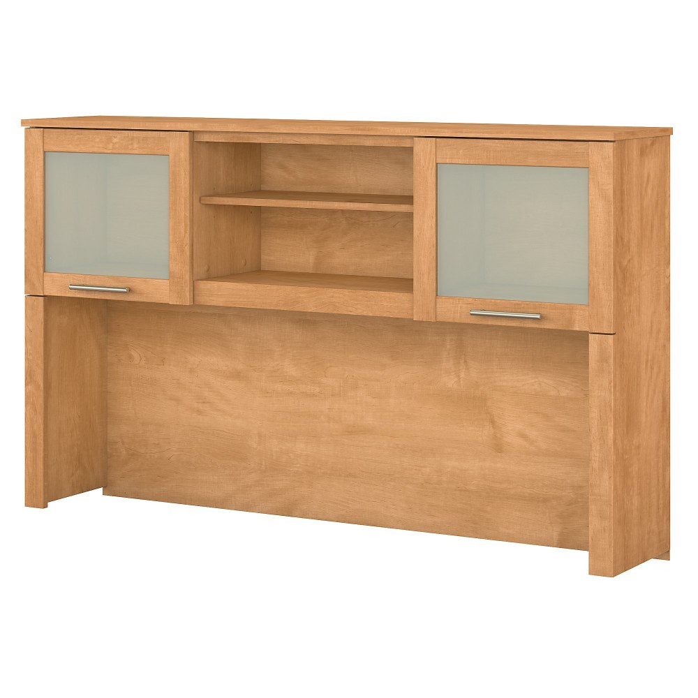 Bush Furniture Somerset 60"W L Shaped Desk Hutch,