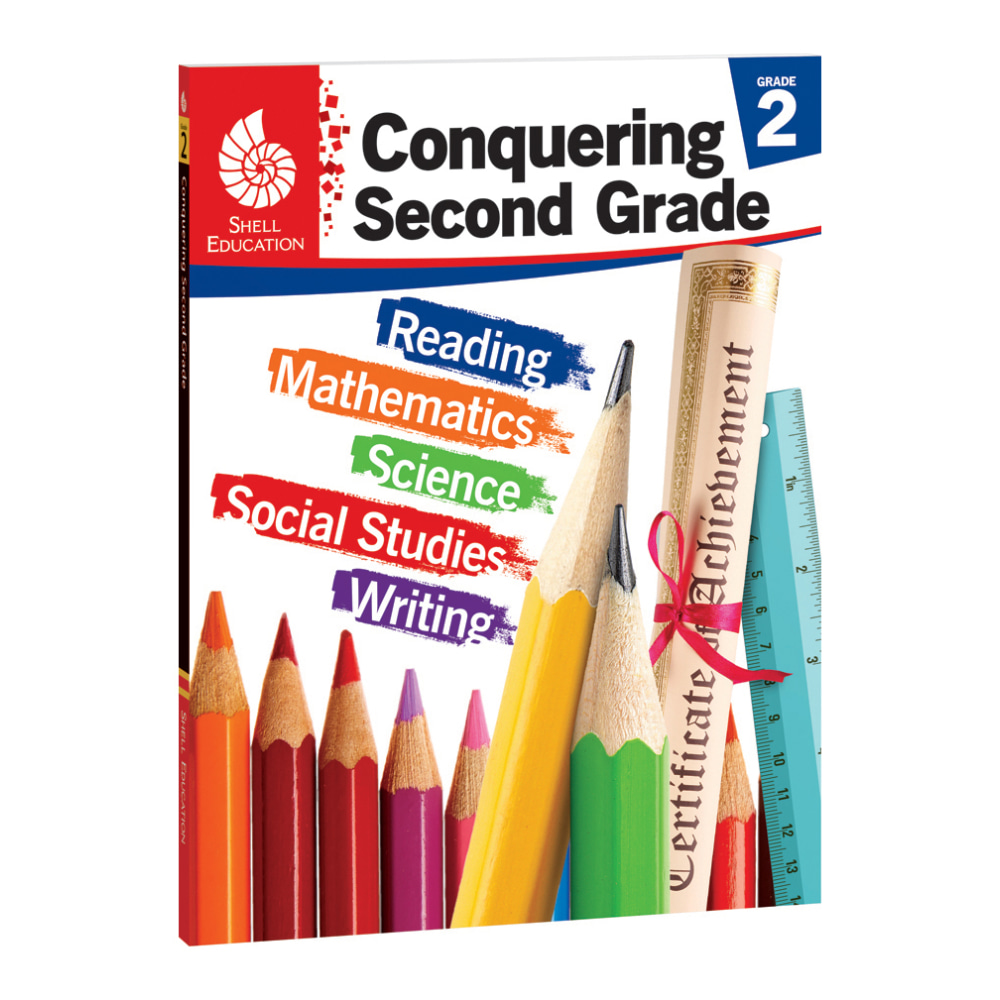 Shell Education Conquering The Grades, Grade 2, Red