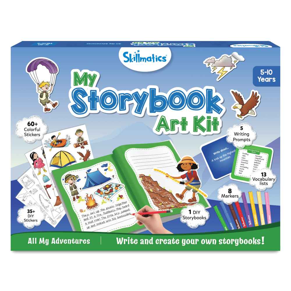 Skillmatics My Storybook Art Kit, Adventures, Grades 1-3