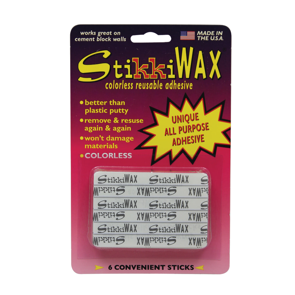 Stikkiworks Co. StikkiWAX Adhesive, 7.69 Oz, 6 Sticks